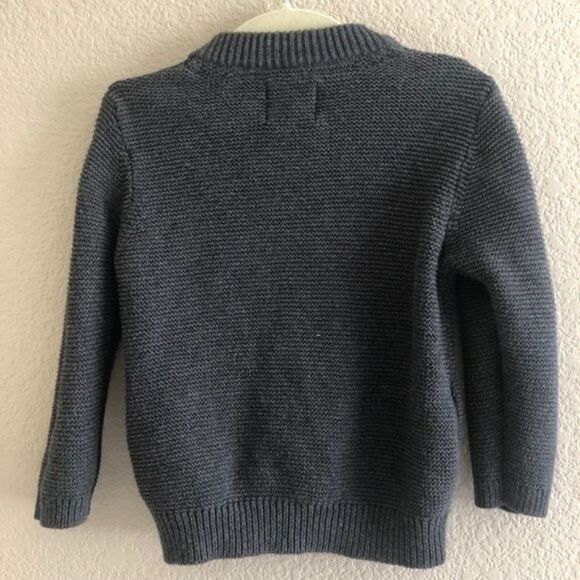Zara Zipped Sweater Grey Toddler 18-24 Months - Picture 5 of 5